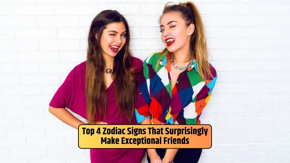 Zodiac signs, exceptional friendships, dynamic companions, nurturing confidantes, harmonious friendships, reliable allies, astrological bonds,