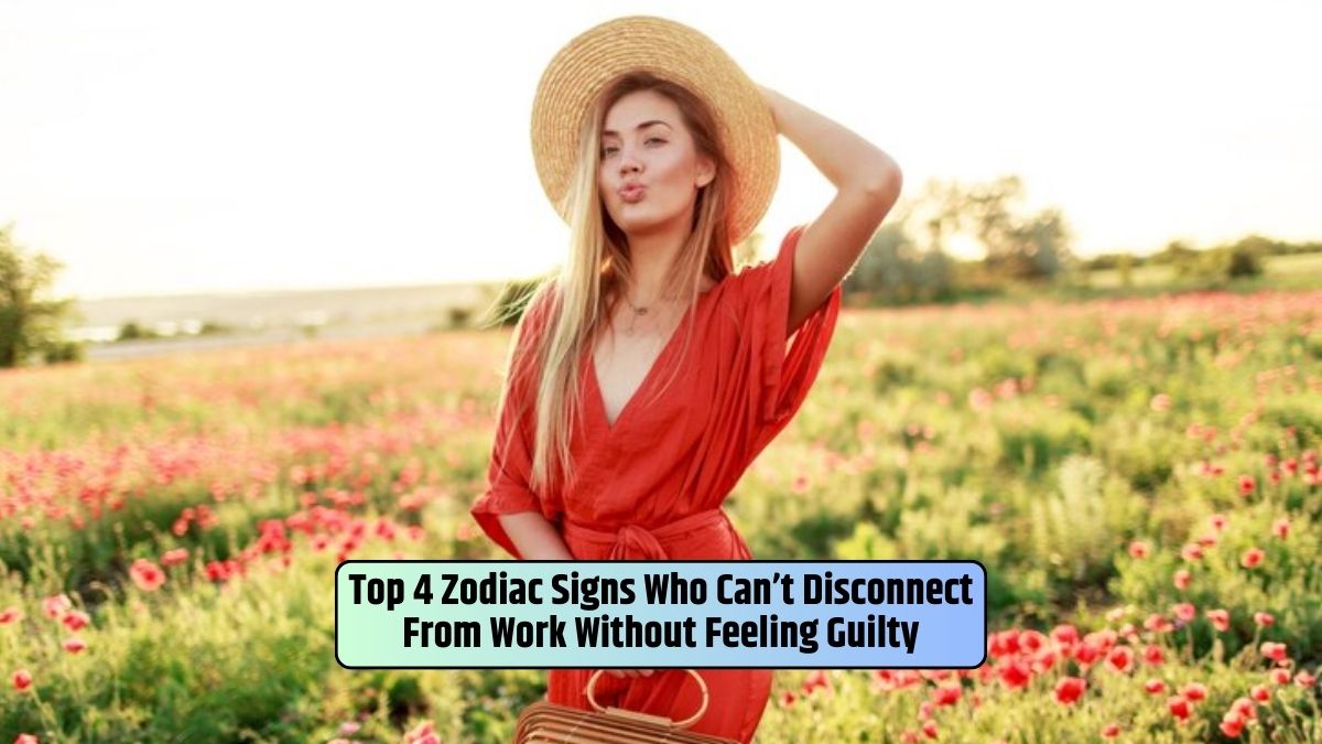 Workaholic zodiac signs, guilt and work-life balance, astrology and professional guilt, finding balance in work, zodiac signs and workplace habits,