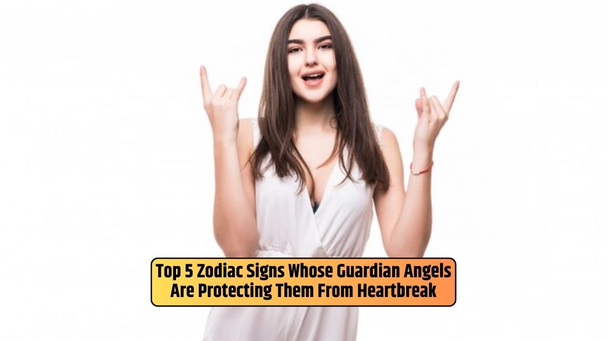 Zodiac signs, Aries, Cancer, Virgo, Scorpio, Pisces, Guardian angels, Heartbreak protection, Emotional resilience,