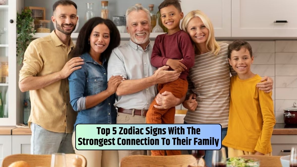 Zodiac signs, Cancer, Taurus, Capricorn, Pisces, Leo, family connections, familial bonds, cosmic energies, traditions, stability,